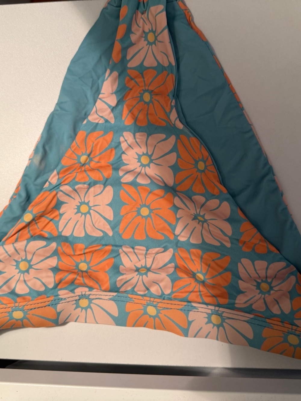 Dippin' Daisy's Teal Orange Pink Floral Bikini Bottom